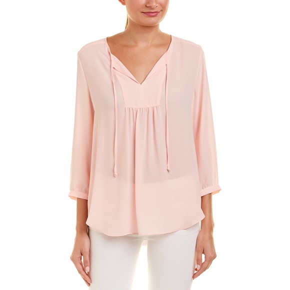 NYDJ Tops - NYDJ Split Neck Blouse